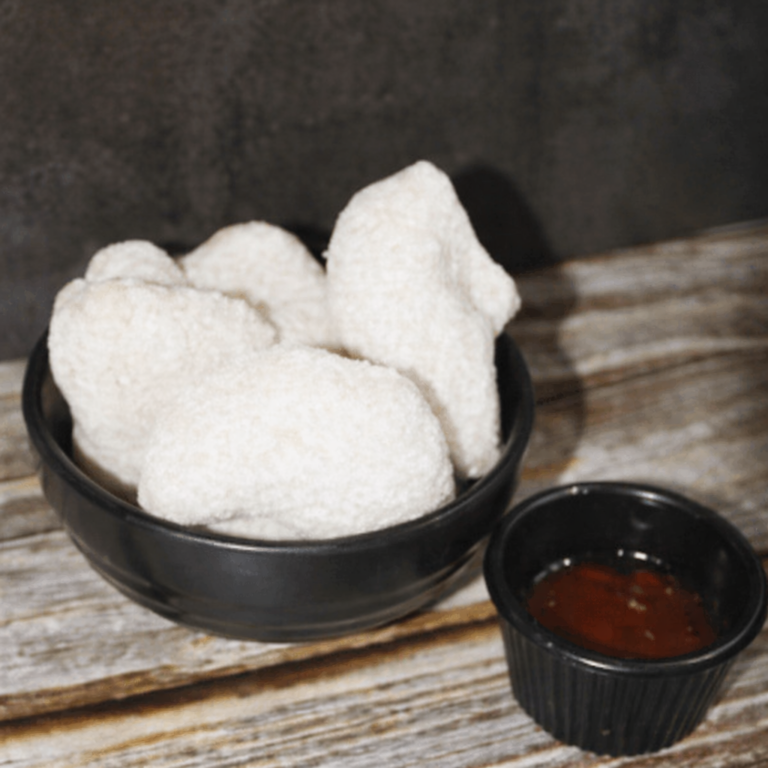 white prawn crakers