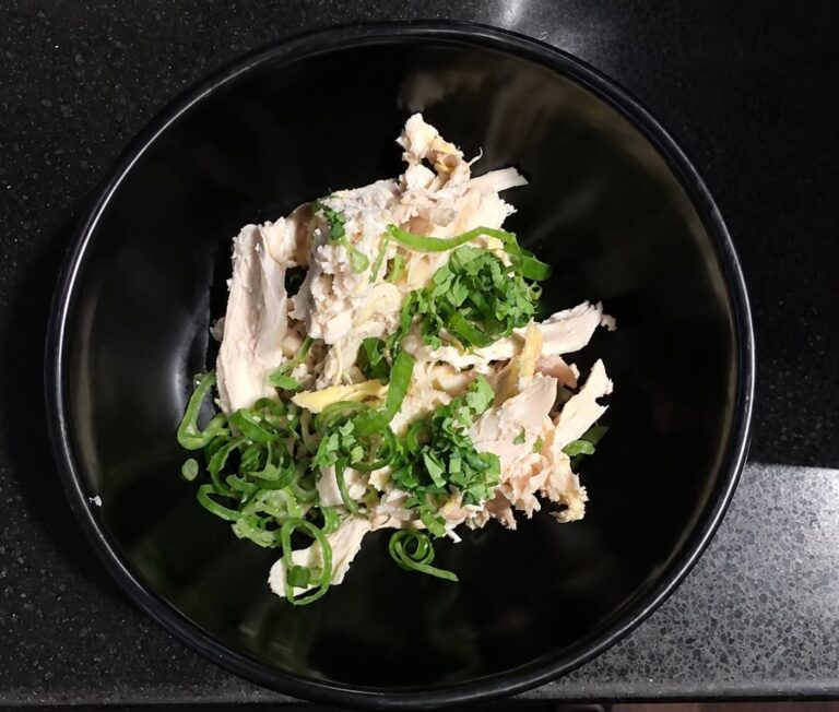 shredded chicken